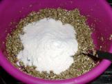 Vermiculite brown rice flour